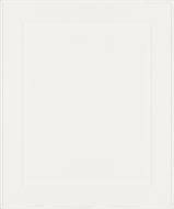 Фасад для кухни Грейд Белый шелковисто-матовый RAL9003 713x596 н/св Оксфорд под п/м
