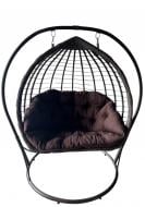 Кресло-кокон Rattwood двухместный миндаль 4174