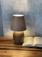 ВІТРИНА! Настільна лампа Iterna 1xE27 беж/дерево LW096 ВІТРИНА! Настільна лампа Iterna 1xE27 беж/дерево LW096