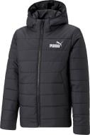 Куртка для хлопчиків демісезонна Puma ESS HOODED PADDED JACKET 67055901 р.116 чорна