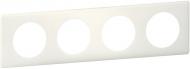Рамка четырехместная Legrand Celiane универсальная белый перкаль 66704