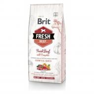 Корм сухий Brit Fresh Beef/Pumpkin Puppy Large з яловичиною та гарбузом 12 кг