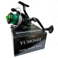 Катушка безынерционная Yumoshi MK4000 12+1 Green пластик шпуля 5.5:1 с жилкой Катушка безынерционная Yumoshi MK4000 12+1 Green пластик шпуля 5.5:1 с жилкой