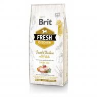 Корм сухий Brit Fresh Chicken/Potato Adult з куркою та картоплею 12 кг