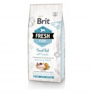 Корм сухий Brit Fresh Fish/Pumpkin Adult Large для м'язів та суглобів з рибою та гарбузом 12 кг
