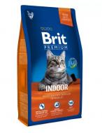 Корм для взрослых кошек, живущих в помещении Brit Premium Курица 8 кг Корм для взрослых кошек, живущих в помещении Brit Premium Курица 8 кг