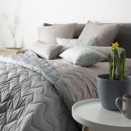 Покривало Sleepingg Bodi 220x240 см IDEIA сталевий/світло-сірий