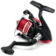 Катушка безынерционная Yumoshi MK4000 12+1 Red пластиковая шпуля 5.5:1 с леской