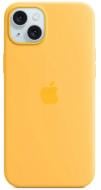 Чохол Apple Silicone Case with MagSafe для Apple iPhone 15 Plus sunshine (MWNF3ZM/A)