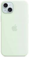 Чехол Apple Silicone Case with MagSafe для Apple iPhone 15 Plus mint (MWNG3ZM/A)