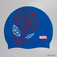 Шапочка для плавания Speedo SLOGAN_PRT_CAP_JU 8-08386C842 one size синий