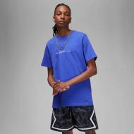 Футболка Nike M J DF SPRT GFX SS CREW DV8448-430 р.L синий