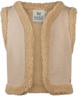 Жилет детский для девочек Koko Noko р.116 песочный O56933-37