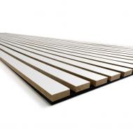 Реечная панель акустическая ПлиТТоргСервис 17x600x2750 мм белая Реечная панель акустическая ПлиТТоргСервис 17x600x2750 мм белая