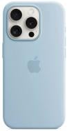 Чехол Apple Silicone Case with MagSafe для Apple iPhone 15 Pro blue (MWNM3ZM/A)