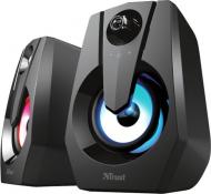 Акустическая система Trust Ziva RGB Illuminated Gaming Speaker Set (24071) 2.0 black