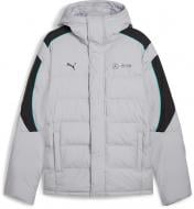 Пуховик чоловічий зимовий Puma MAPF1 MT7+ ECOLITE PADDED JACKET 62731502 р.M сірий