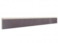 Плитка Декостайл Gallo Dark Grey F PC R Mat 1 керамический плинтус 7,2x60