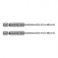 Сверло по металлу шестигранное GRAPHITE 3,2 мм 2 шт. 54T703
