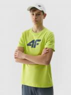 Футболка 4F TSHIRT M1113 / TSHIRT M1113 4FJWSS24TTSHM1113-72N р.146 желтый