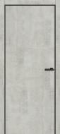 Блок дверной ОМиС FLAT 11 B L торец BLK ПГ 660 мм цемент