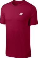 Футболка Nike M NSW CLUB TEE AR4997-677 р.XL красный Футболка Nike M NSW CLUB TEE AR4997-677 р.XL красный