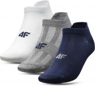 Носки 4F NOSD4-SOM213-10S+23M+31S р.39-42 белый/серый/синий 3 шт.