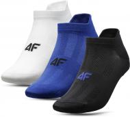 Шкарпетки 4F NOSD4-SOM213-10S+36S+20S р.39-42 білий/чорний/синій 3 шт. Шкарпетки 4F NOSD4-SOM213-10S+36S+20S р.39-42 білий/чорний/синій 3 шт.
