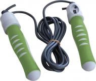 Скакалка Tunturi Skipping Rope with Counter green 14TUSFU187