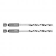 Сверло по металлу шестигранное GRAPHITE 5,0 мм 2 шт. 54T709