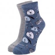 Комплект шкарпеток Duna 1583 р.35-38 джинс із малюнком 2 шт. Комплект шкарпеток Duna 1583 р.35-38 джинс із малюнком 2 шт.