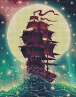 Алмазная мозаика Сквозь волны Идейка