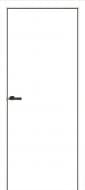 Блок дверной ОМиС FLAT 11 B R торец BLK ПГ 660 мм белый эмалекс