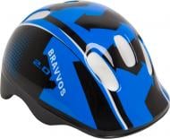 Шлем велосипедный HEL102 черно-синий детский HEAD-008