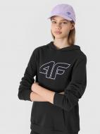 Джемпер 4F SWEATSHIRT F0921 / BLUZA F0921 4FJWSS24TSWSF0921-20S р.146 чорний