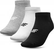 Шкарпетки 4F NOSD4-SOM301-25M+10S+20S р.39-42 білий/сірий/чорний 3 шт.