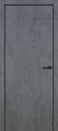 Блок дверний ОМіС FLAT 11 B L торець BLK ПГ 960 мм цемент темний