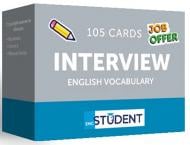 Карточки обучающие «English Student - Interview English Vocabulary (105)» 9786177702589