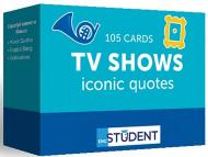 Картки навчальні «English Student - TV Shows (105)» 9786177702794