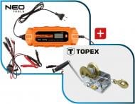 Зарядное устройство автономное NEO tools 200 А/год (11-893P1)