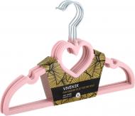 Набор вешалок Vivendi Kids Pink Heart 5 шт. Набор вешалок Vivendi Kids Pink Heart 5 шт.