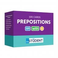 Карточки обучающие «English Student - Prepositions (105)» 9786177702732