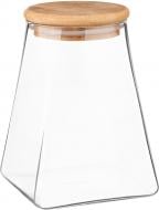 Банка с крышкой Ardesto Fresh 910 мл прозрачная (AR1391BLC)