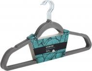 Набір вішалок Vivendi Velvet сірі 5 шт.