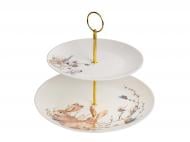 Блюдо Lefard двухъярусное Easter time 21/27 см 	985-232
