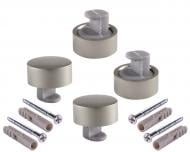 Набір тримачів для дзеркала ANYNASETI MDF 4027 матовий нікель 4 шт. DC