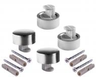 Набор держателей для зеркала ANYNASETI MDF 4027 хром 4 шт. DC Набор держателей для зеркала ANYNASETI MDF 4027 хром 4 шт. DC