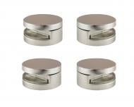 Держатель для зеркала 4028 большой матовый никель 4 шт DC Держатель для зеркала 4028 большой матовый никель 4 шт DC