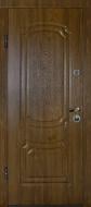 Двері вхідні Міністерство дверей КС-01 дуб темний 2050х860 мм ліві