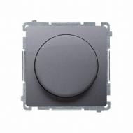 Светорегулятор кнопочный Simon Basic Neos 250 Вт 20 IP темно-серый металлик BMS9L.01/21